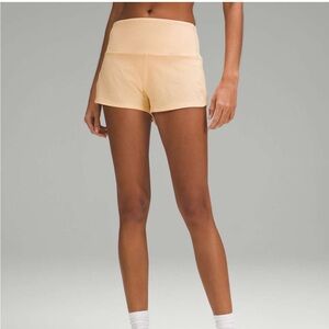 Lululemon Speed up high rise lined shorts 2.5 inseam